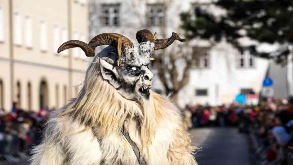 What is Krampus, Half goat