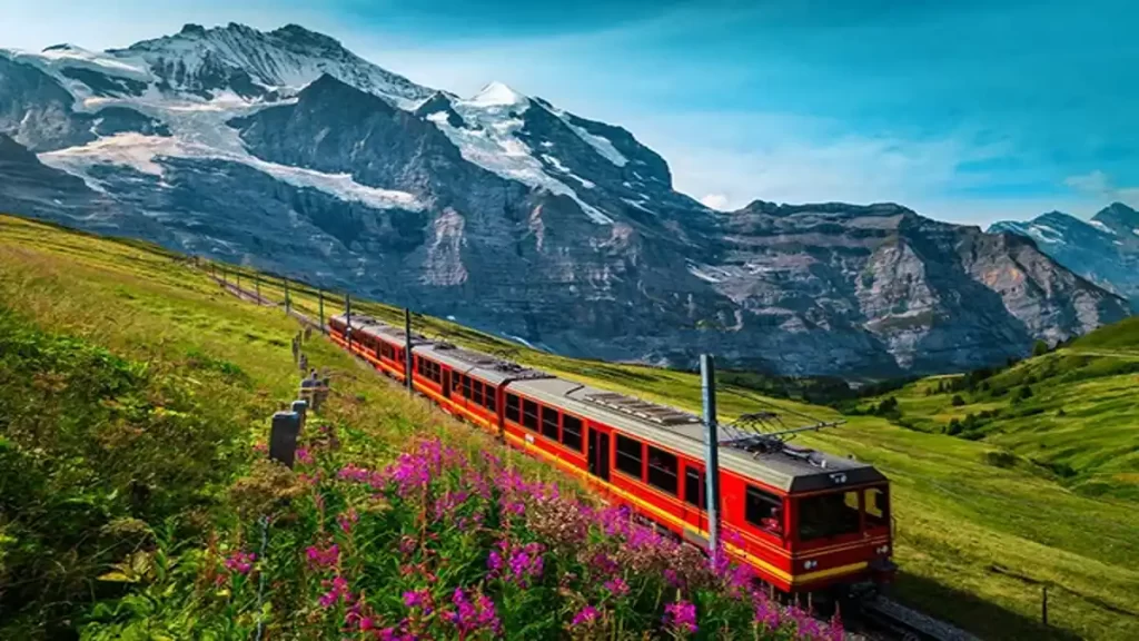 Day Trips from Interlaken, Jungfraujoch Alpine Railway