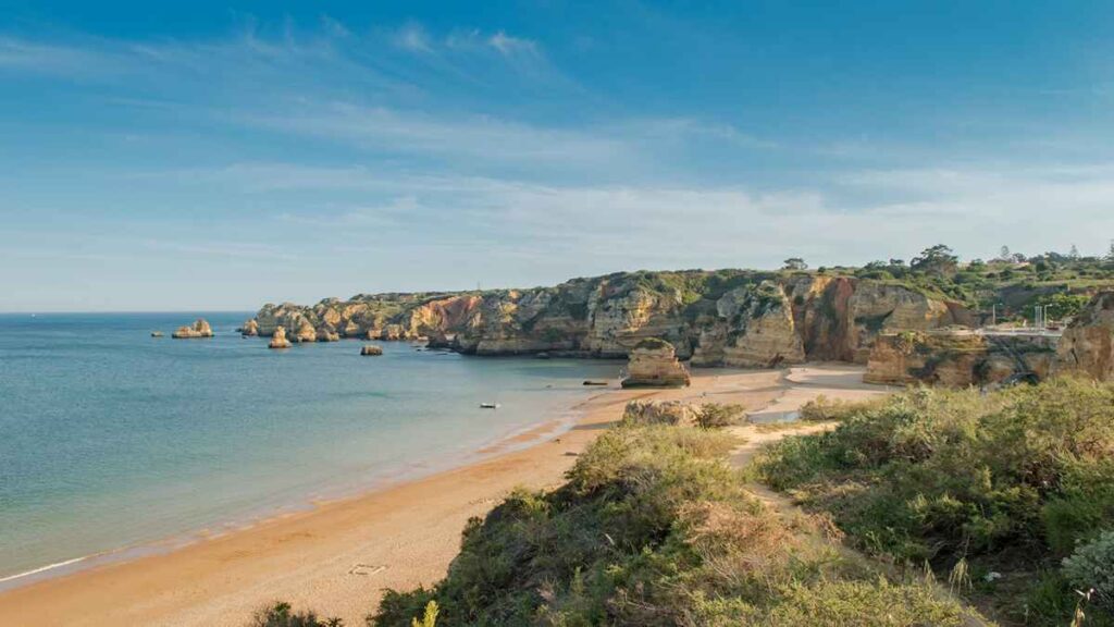 Lagos Portugal, Beach Praia Dona Ana