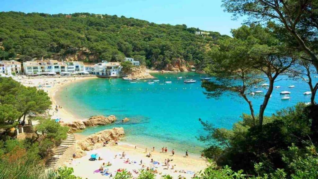 Begur Spain, Tamariu Beach