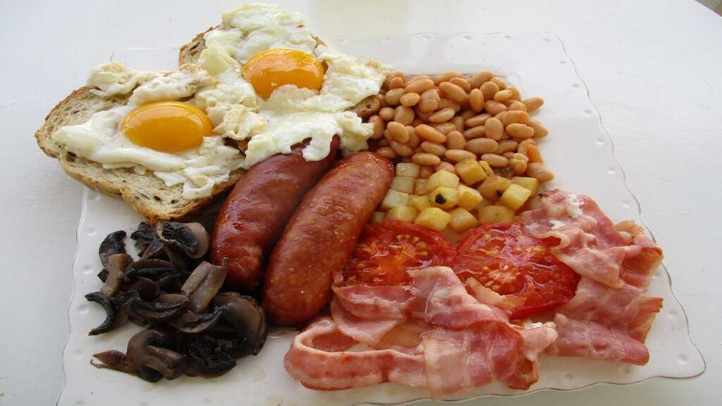 Popular British meals, Full English Breakfast