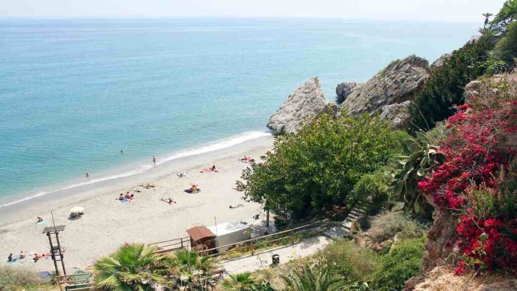 Nerja Spain travel guide, Burriana Beach