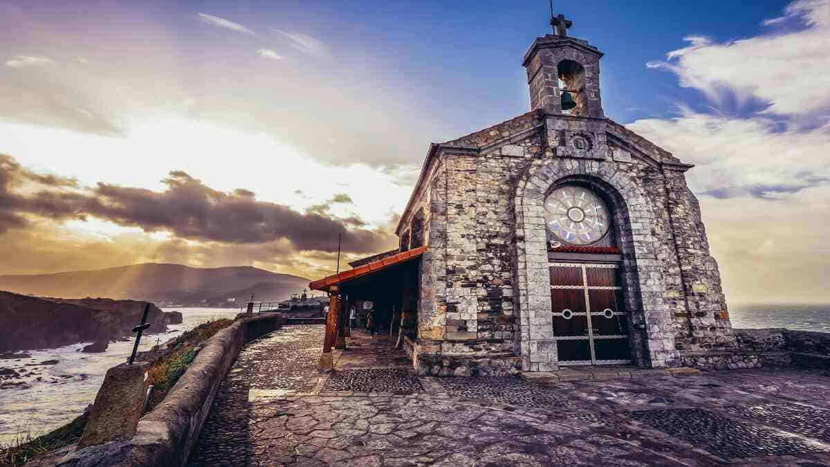 Attractions in San Sebastian Spain, Chapel on Gaztelugatxe