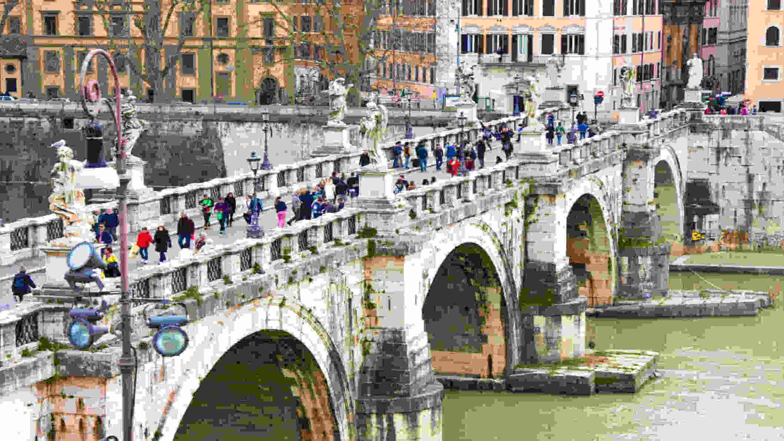 Rome in November, Ponte Sant'Angelo