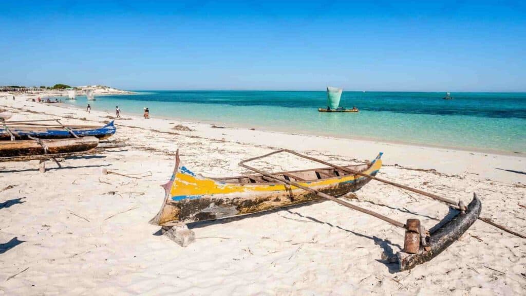 TOFO BEACH IN MOZAMBIQUE