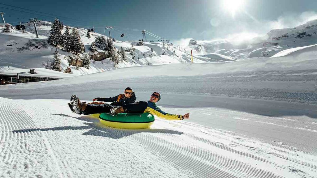 Mount Titlis in Switzerland, Engelberg mid station activities