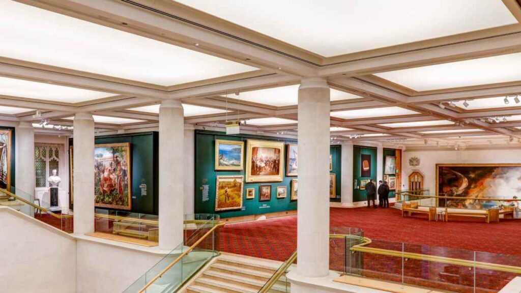 Family trips to London England, Guildhall Art Gallery