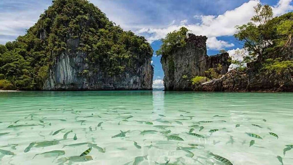 Koh Yao Noi Thailand, Hong Island lagoon