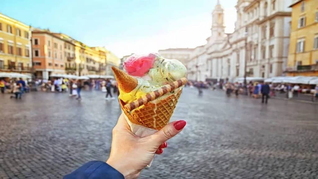 Tips for going to Rome Italy, ice cream