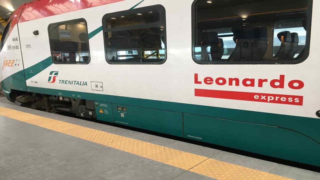 Tips for going to Rome Italy, Leonardo Train