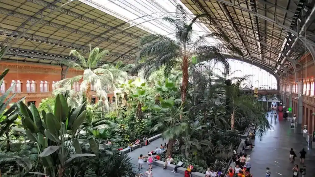Train trips across Europe, Madrid Atocha station