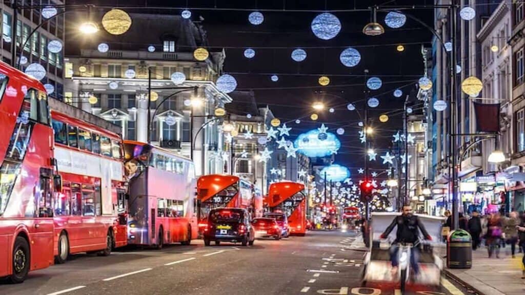 Family Trips to London England, Oxford street