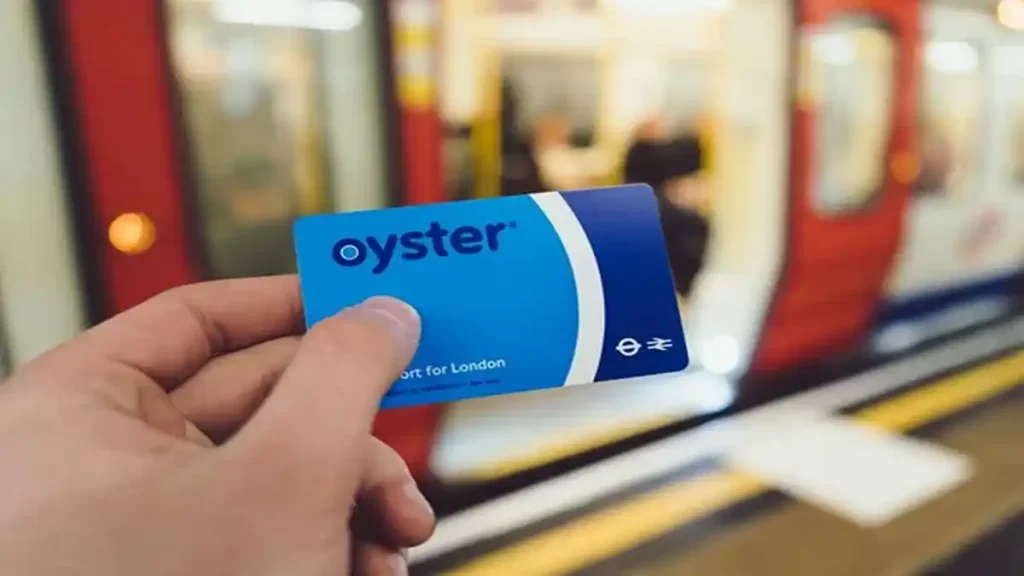 Family trips to London England, Oyster Card