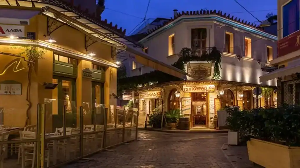 Athens three day itinerary, Psyrri area hotel