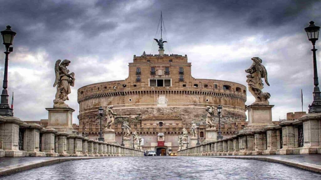 Rome in November, Ponte Sant'Angelo