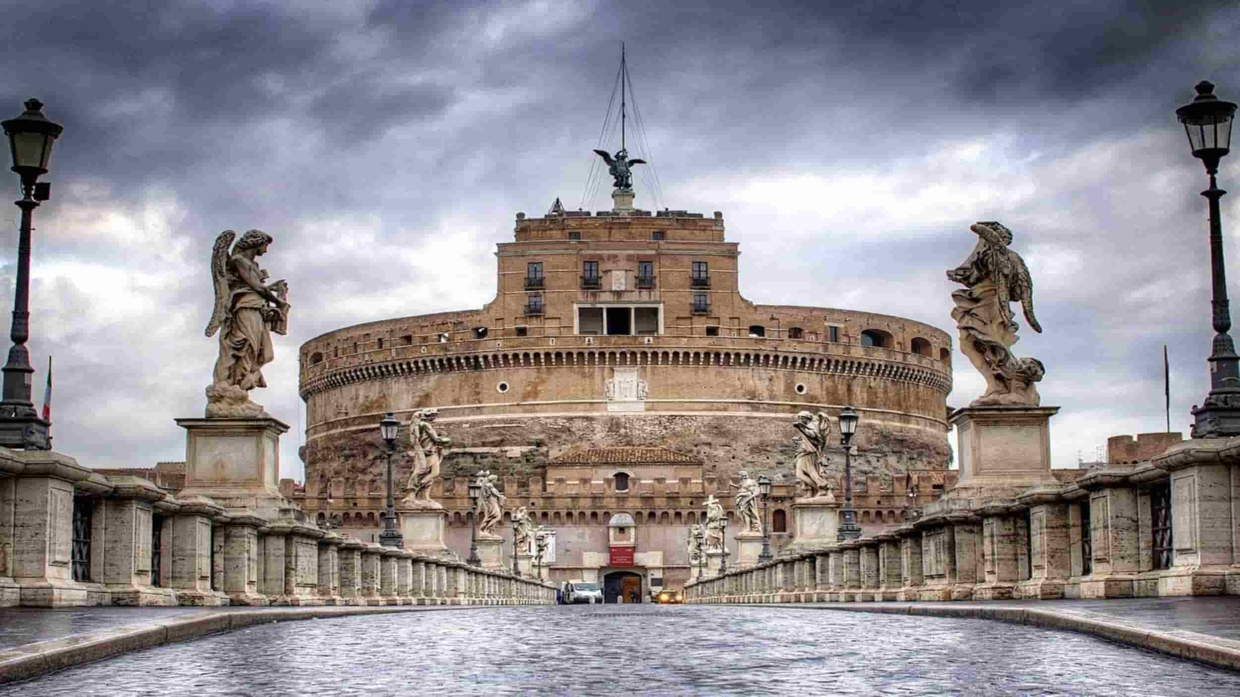 Rome in November, Ponte Sant'Angelo