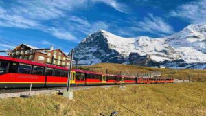 Train trips across Europe, itineraries