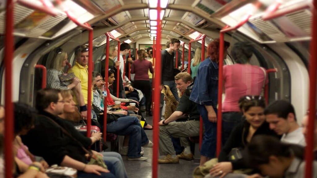 Family Trips to London England, underground