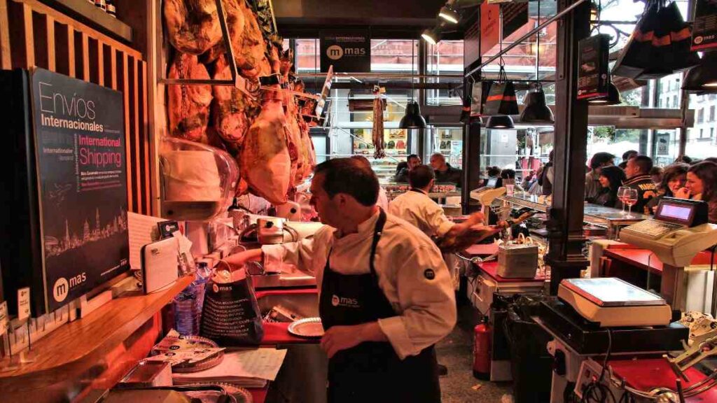 Spain during winter, Madrid tapas