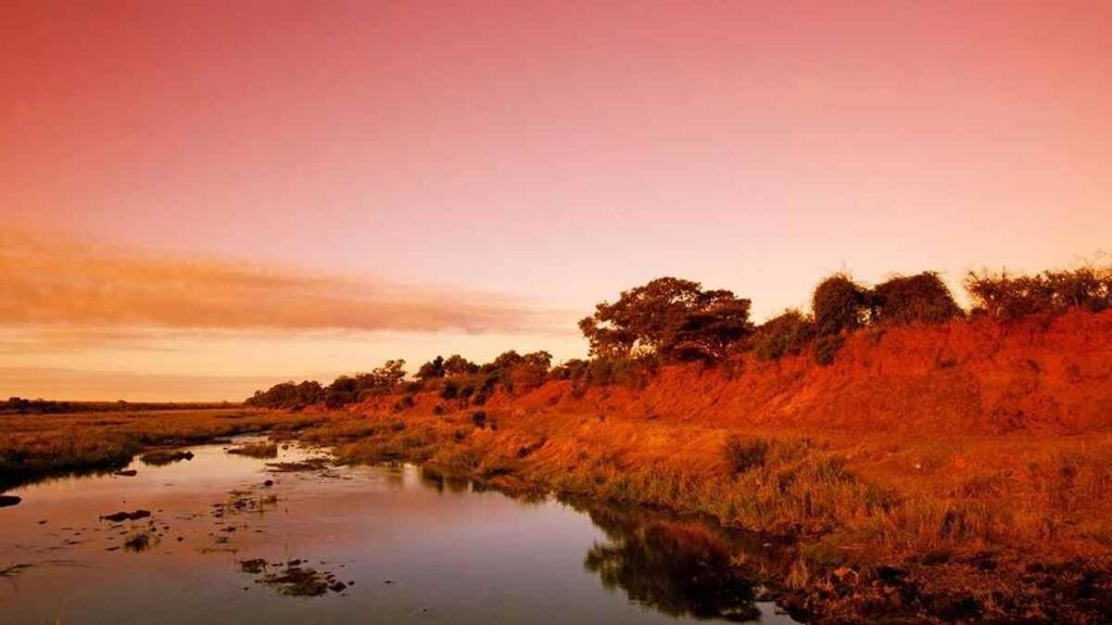 Kruger National Park safari lodges, seasonal landscapes