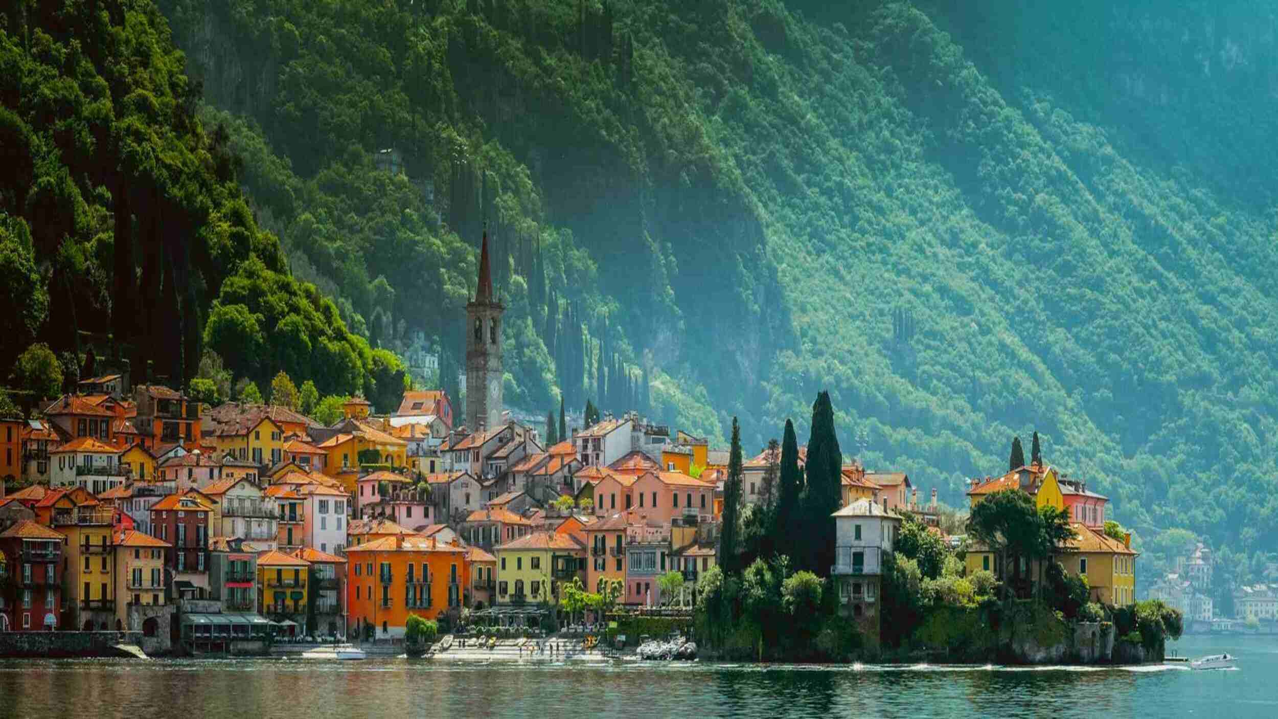 Where to stay on Lake Como, view