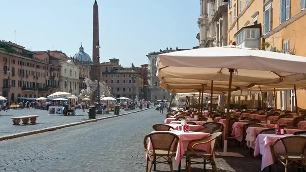 Rome in November, restaurants