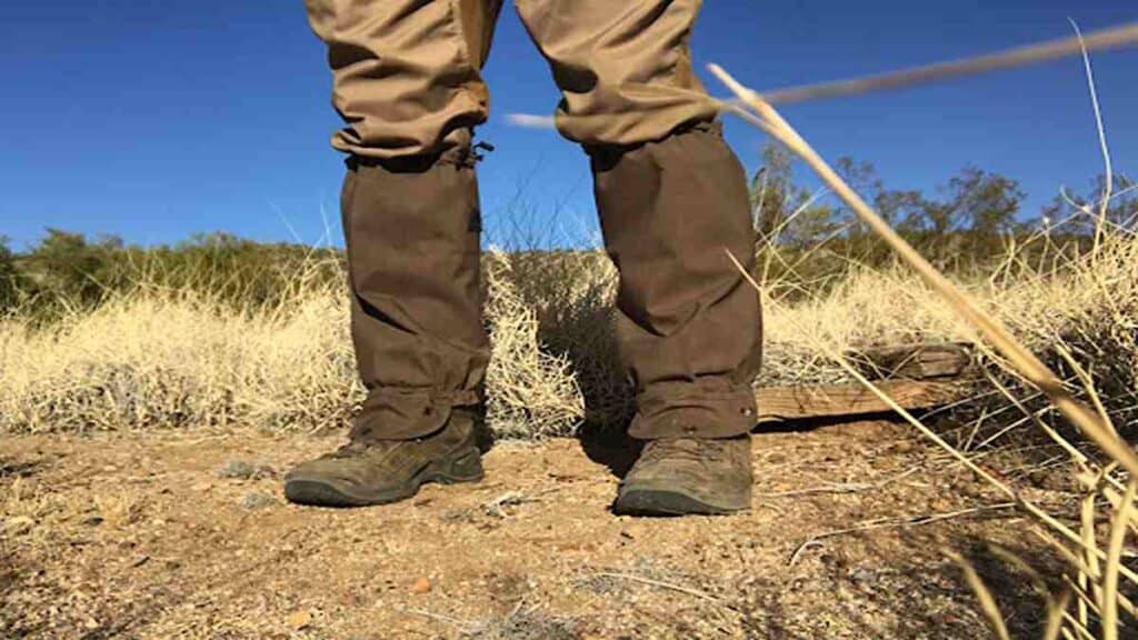Poisonous snakes of Costa Rica, snake proof gaiters