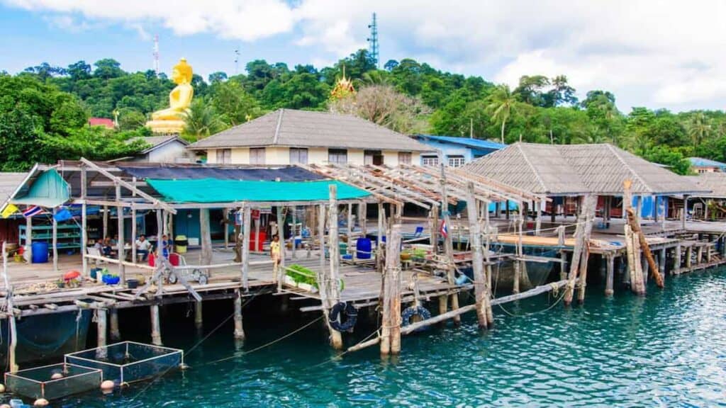 Koh Kood, Ao Salad pier