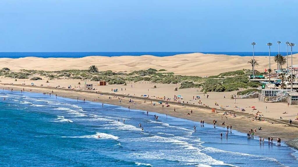 Puerto Rico clothing optional beaches, Maspalomas beach
