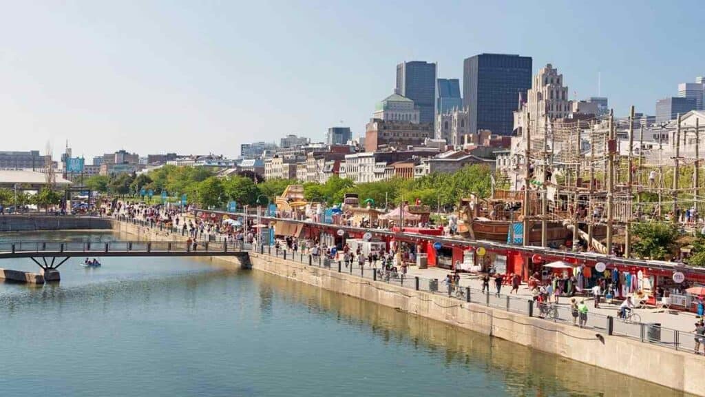 Best time to visit Montreal, river