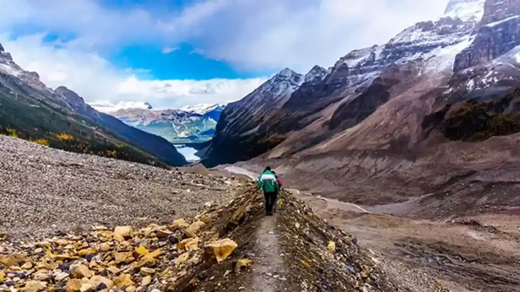 Good places to visit in July, Banff mountain hiking trail