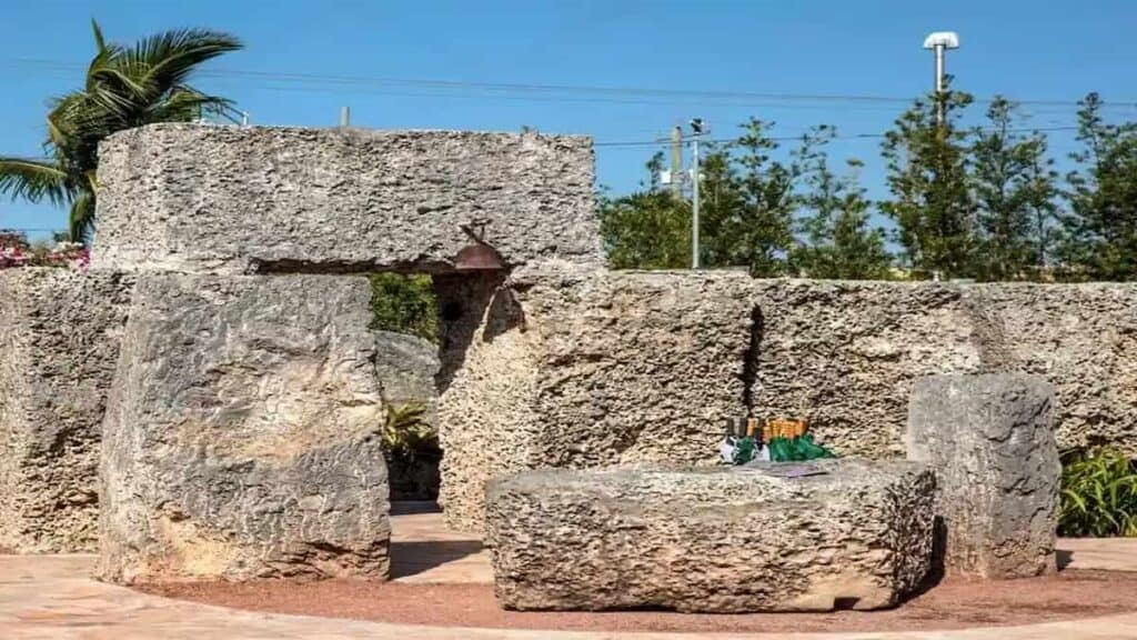 Coral Castle homestead florida, night