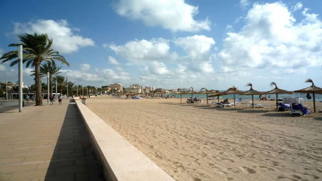 Palma de Mallorca beaches, Ciudad Jardin