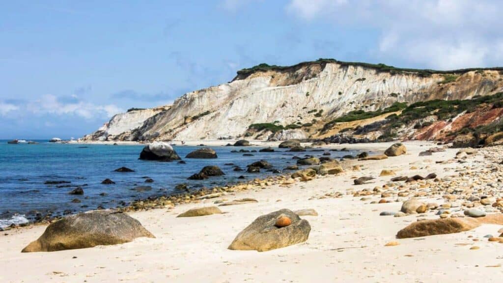 Clothing optional beaches in the US, Moshup Beach