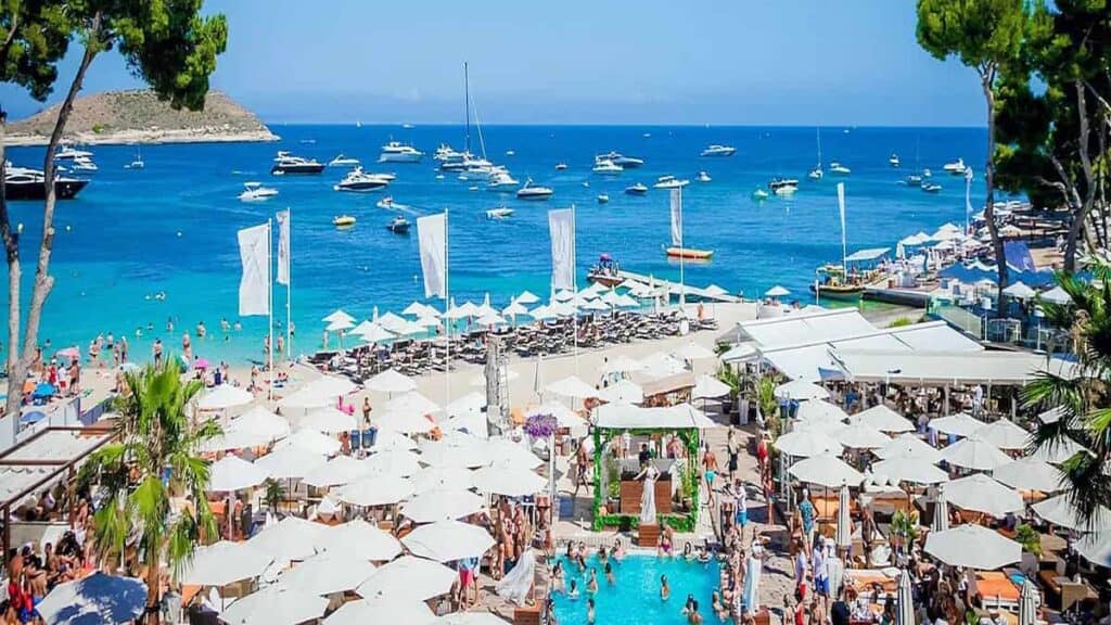Palma de Mallorca beaches, Nikki beach.