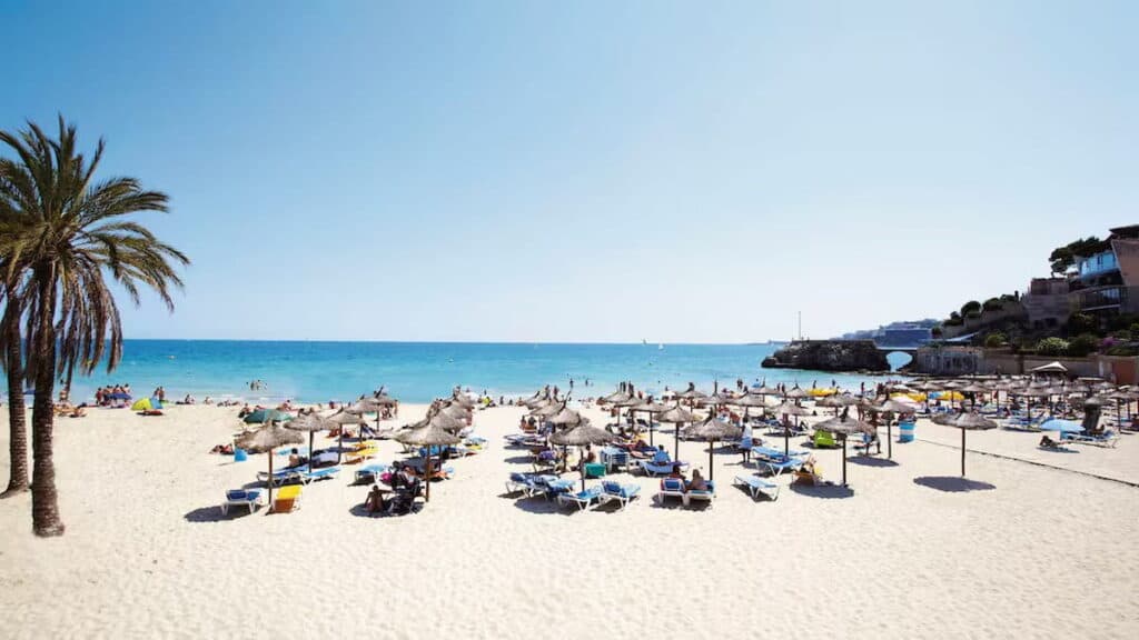 Palma de Mallorca beaches, Playa de Cala Mayor