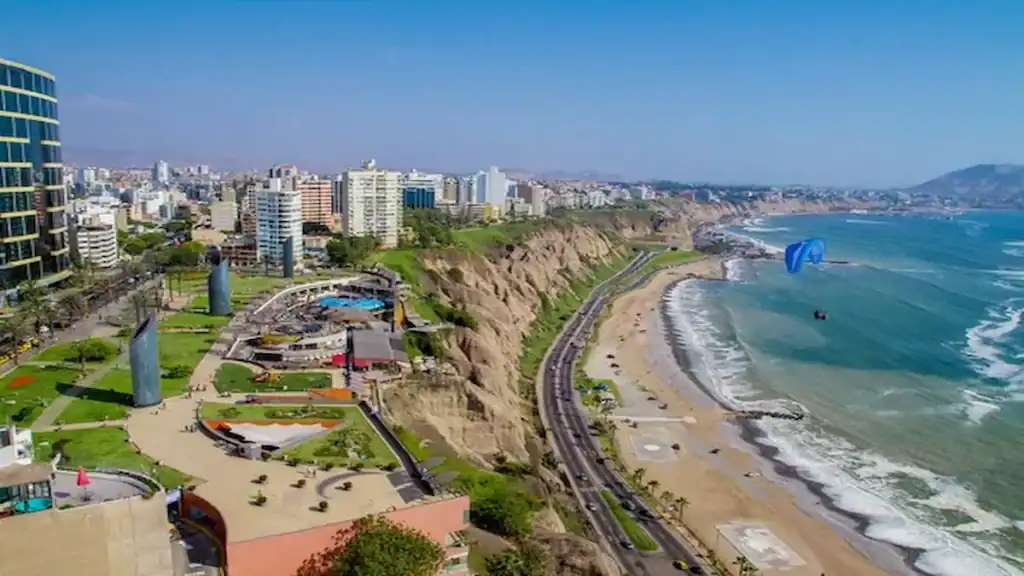 Kennedy Park Lima, aerial view