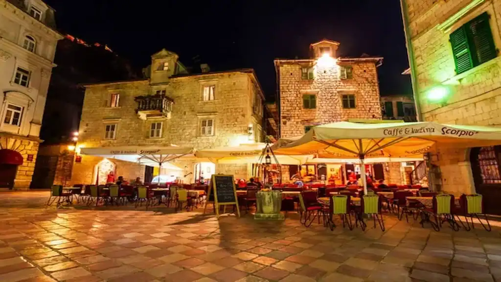 Kotor or Budva, Old town Kotor