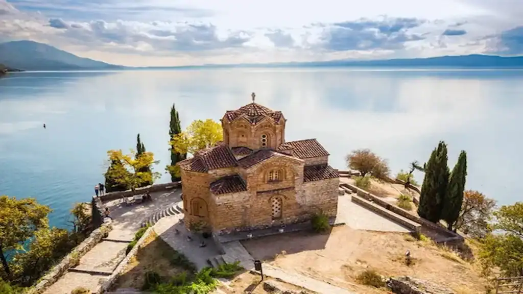 Ohrid North Macedonia, church of st John