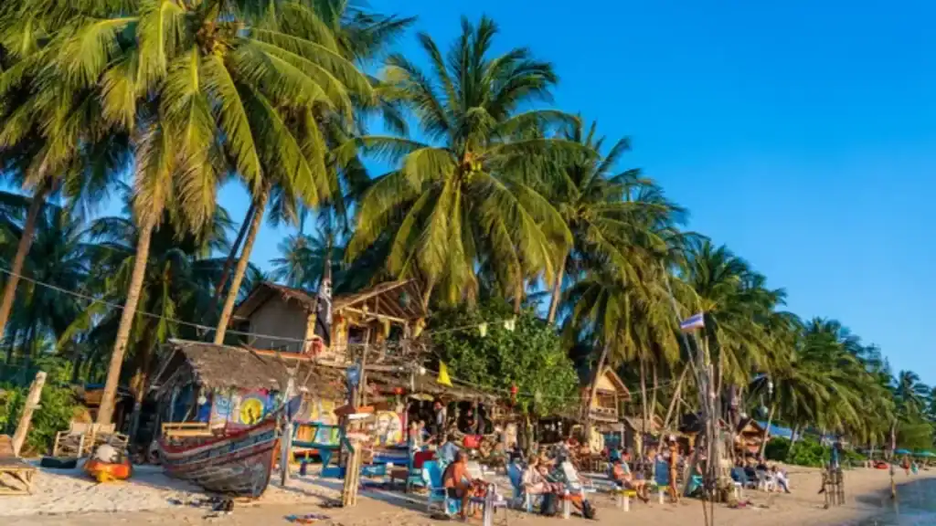 Haad Rin beach new year, the best time to visit Koh Phangan