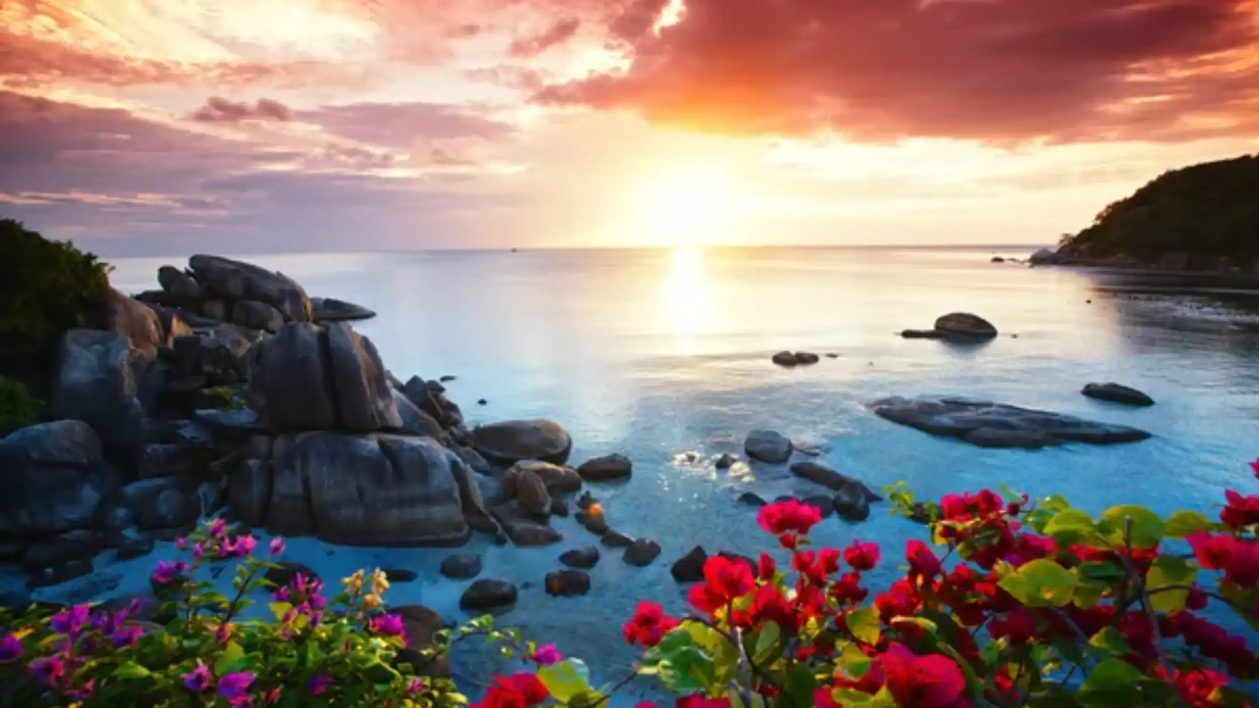 Koh Phangan vs Koh Samui: Koh Samui bay