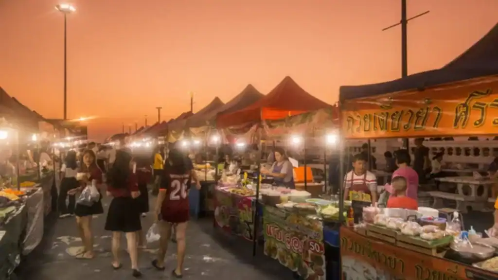 night traders in Koh Phangan markets