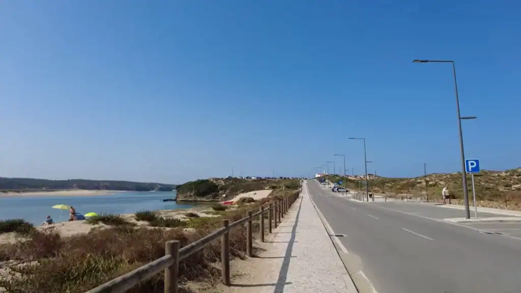 Coastal path with estuary views and beach access