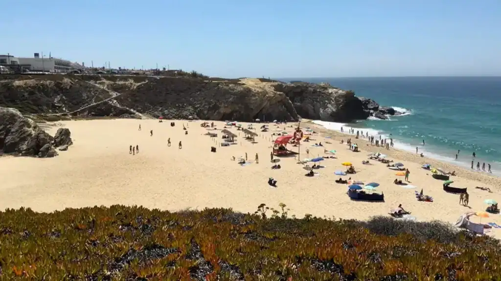 Praia Grande Porto Covo beach using Milfontes as a base with golden sand