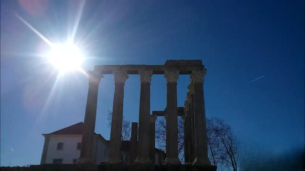 Temple of Evora Roman ruins