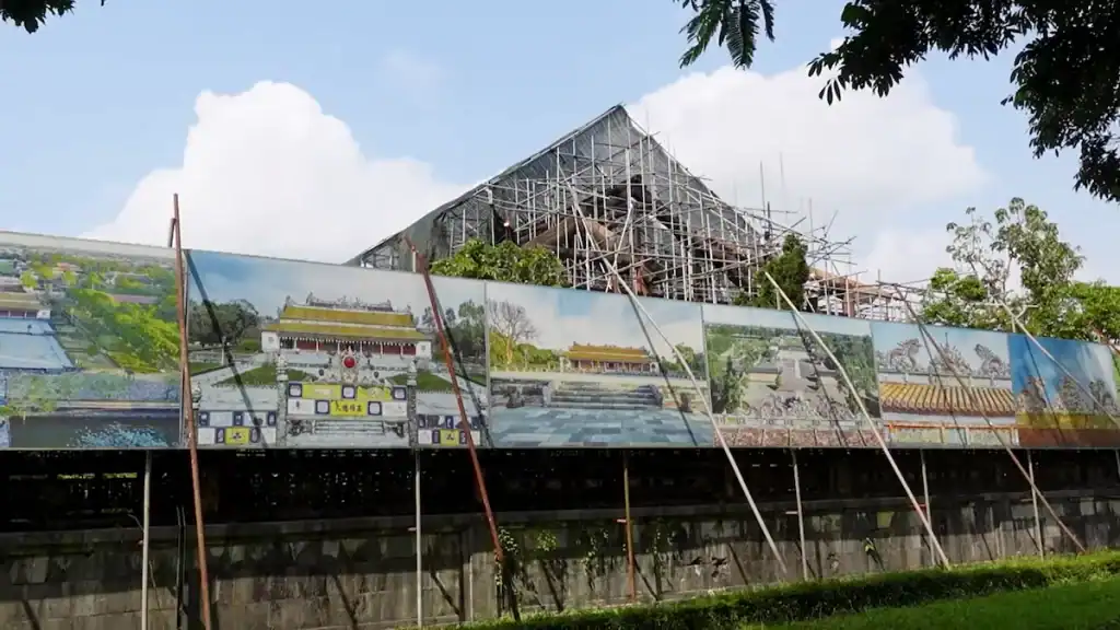Thai Hoa Palace reconstruction demonstrates why Hue Imperial City worth it for heritage preservation
