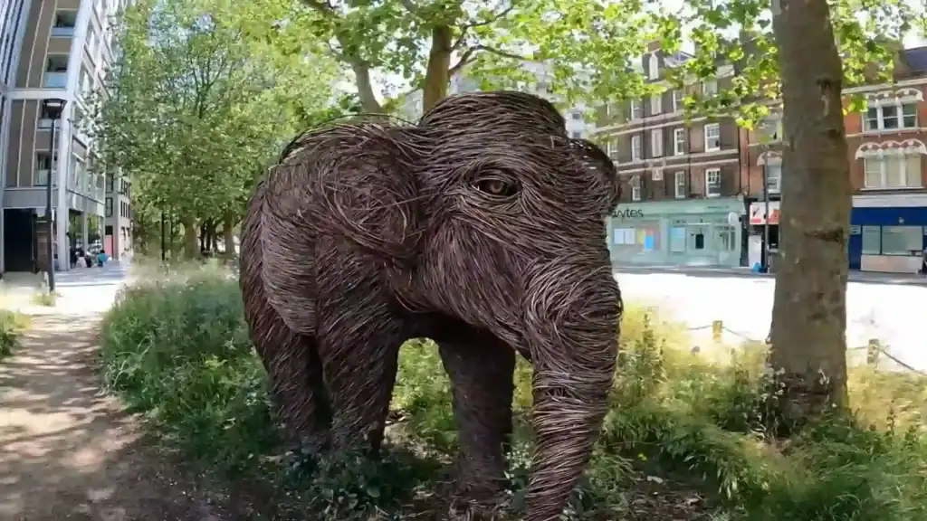 Things to do in Elephant and Castle include viewing the iconic woven elephant sculpture