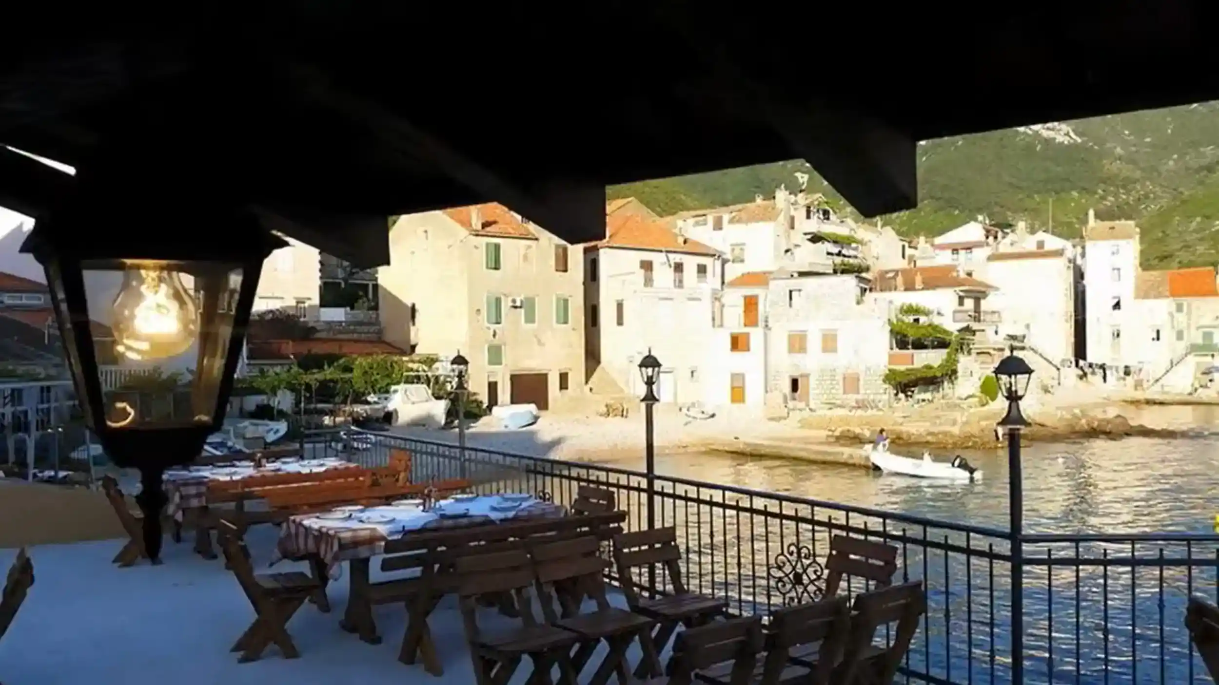 Is Vis island worth it for waterfront dining with harbour views